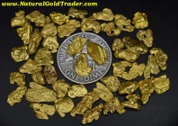 16.50 Grams (46) Alaska Placer Gold Nuggets 