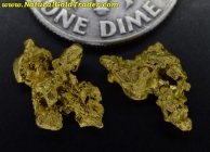 1.49 Grams (2) Alaska Gold Nuggets