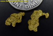 1.95 Grams (2) Nevada Gold Nuggets