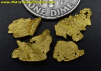 1.96 Grams (4) Northern Nevada Gold Nuggets