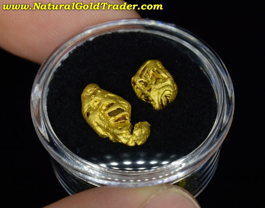 3.88 Grams (2) California Gold Specimens