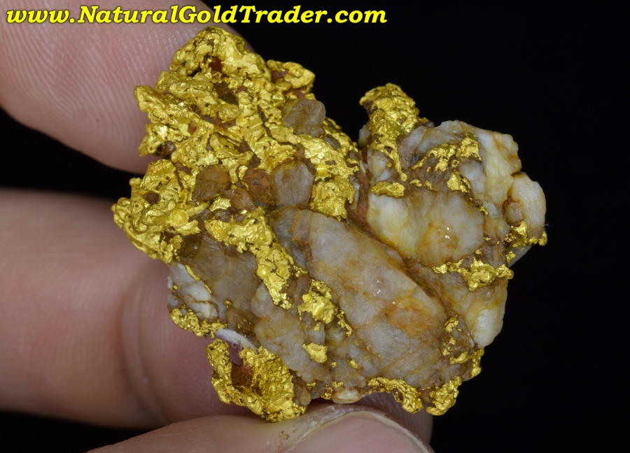 32.6 Gram California Gold & Quartz Specimen