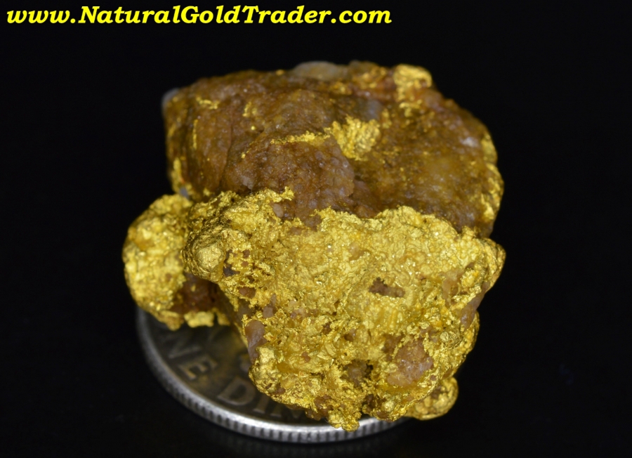 10.57 Gram Western Australia Gold & Quartz