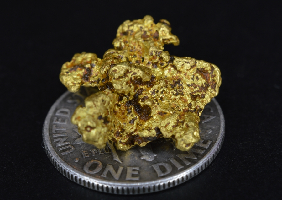 4.92 Gram Brazil Gold Nugget