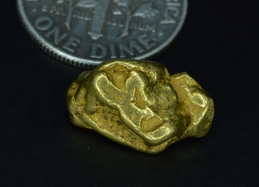 5.18 Gram Cripple Creek Colorado Gold Nugget
