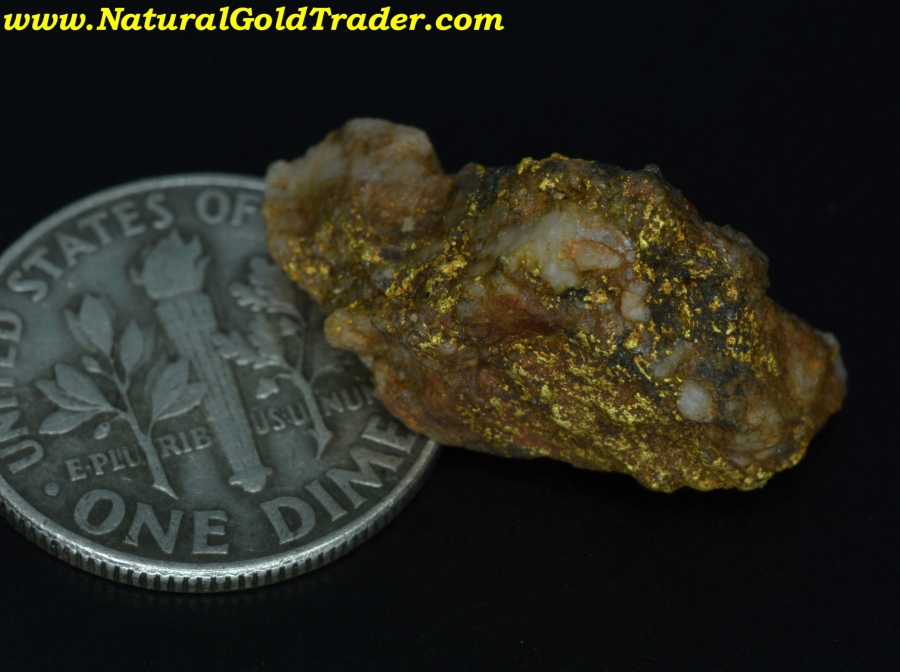 3.51 Gram Calaveras County California Gold & Quartz