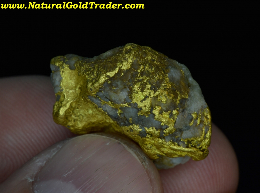 20.48 Gram Althouse Creek Gold Nugget Specimen