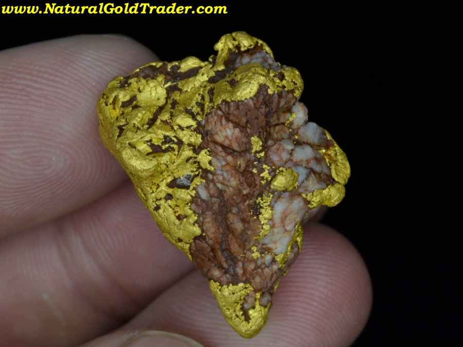 32.82 Gram Sacramento California Gold Quartz Specimen