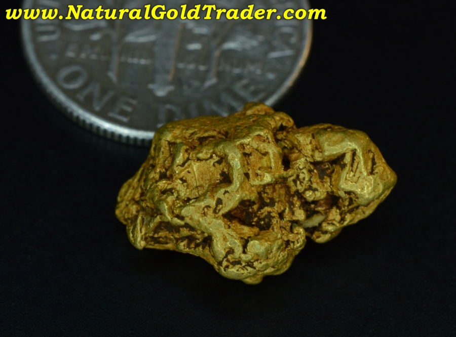 5.25 Gram Coloma California Natural Gold Nugget