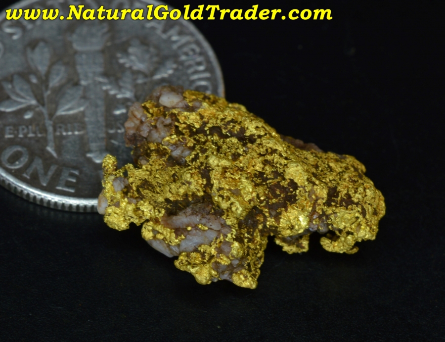 4.40 Gram Coloma California Coarse Gold Specimen