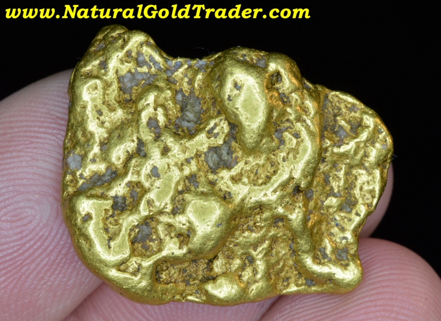 20.86 Gram Dawson City Yukon Canada Gold Nugget