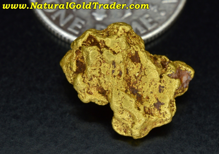 3.39 Gram Coarse Coloma California Gold Nugget
