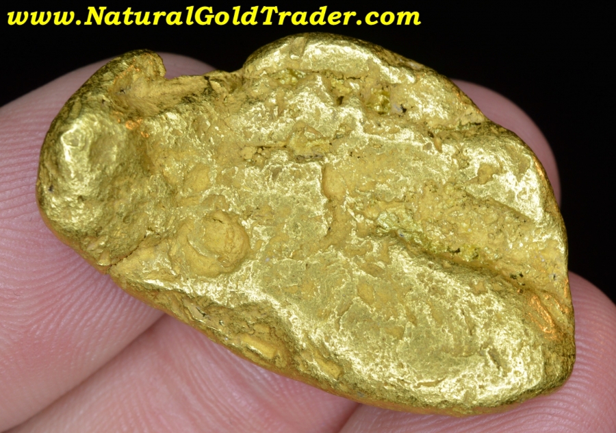 38.0 Gram Atlin British Columbia Canada Gold Nugget