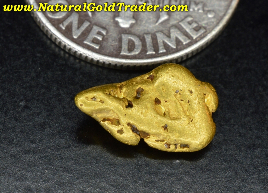 1.55 Gram Natural California Placer Gold Nugget