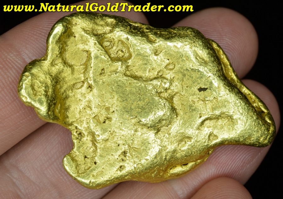 101.71 Gram American River California Large Gold Nugget
