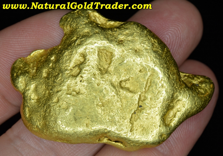 101.71 Gram American River California Large Gold Nugget