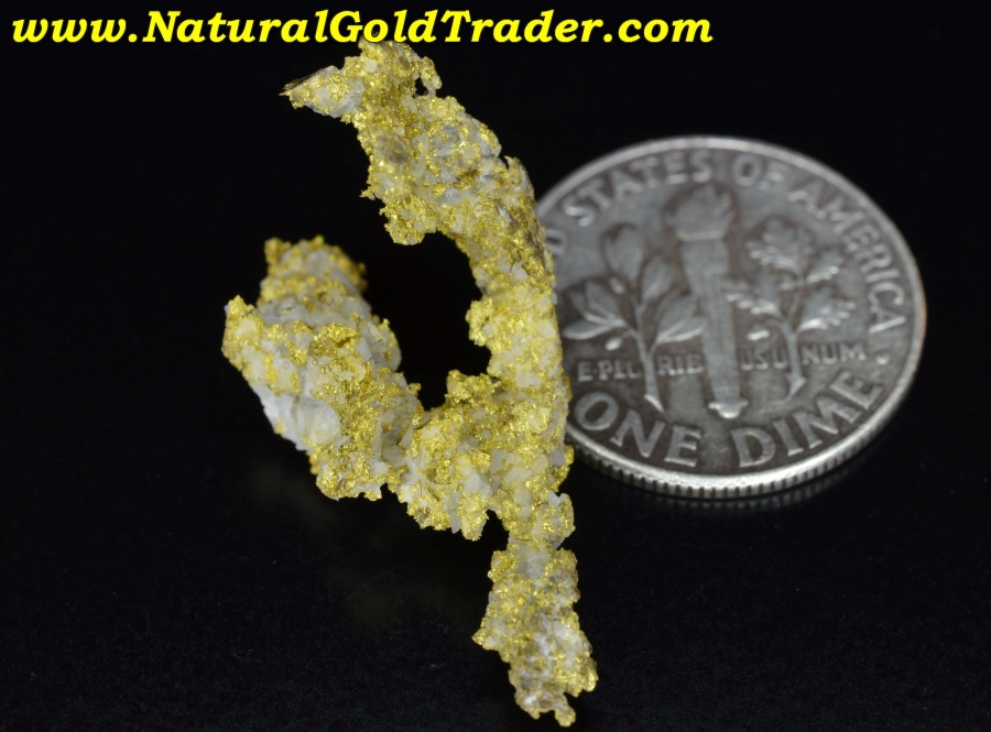 3.86 Gram Oriental Mine California AU Specimen