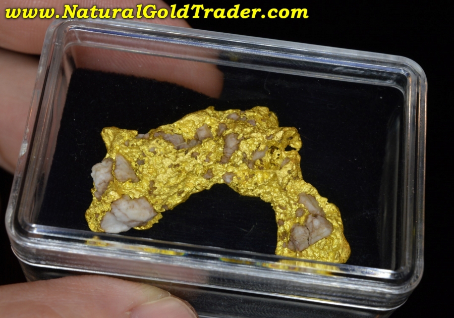 33.10 Gram Coloma California Gold & Quartz Nugget