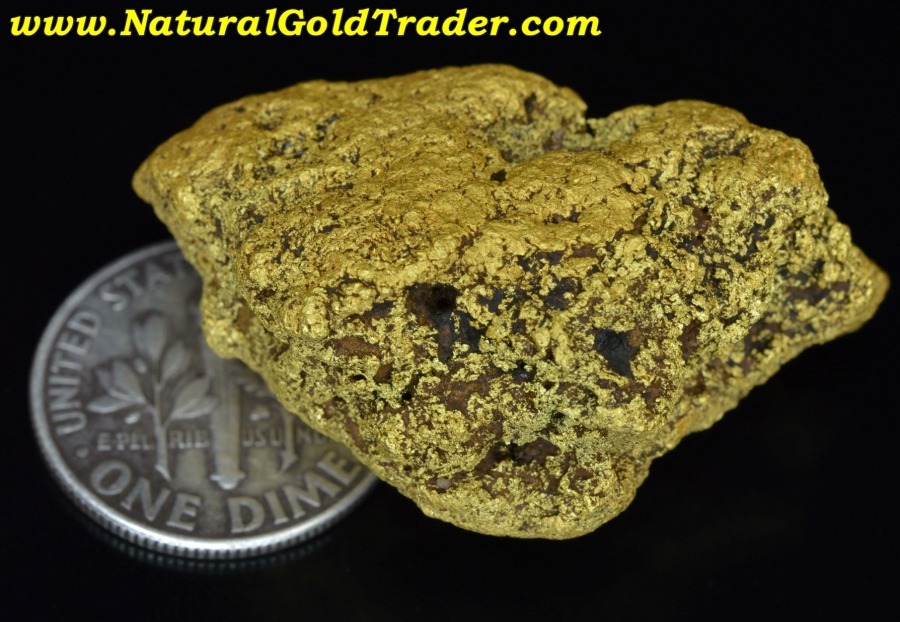 40.52 Gram Greaterville Arizona Large Gold Nugget