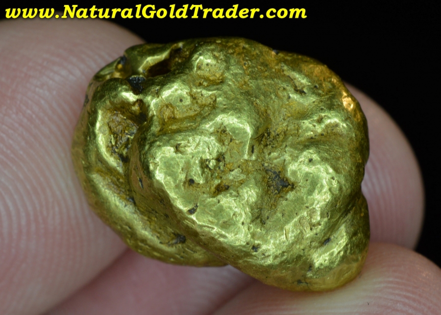 25.10 Gram Fairbanks Alaska Round & Dense Gold Nugget