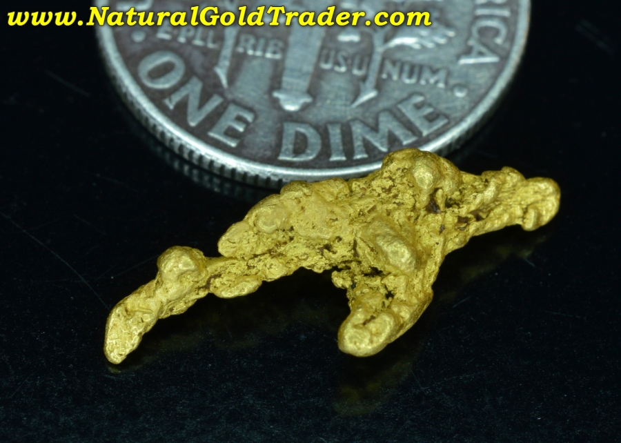 1.64 Gram Goler District California Gold Nugget