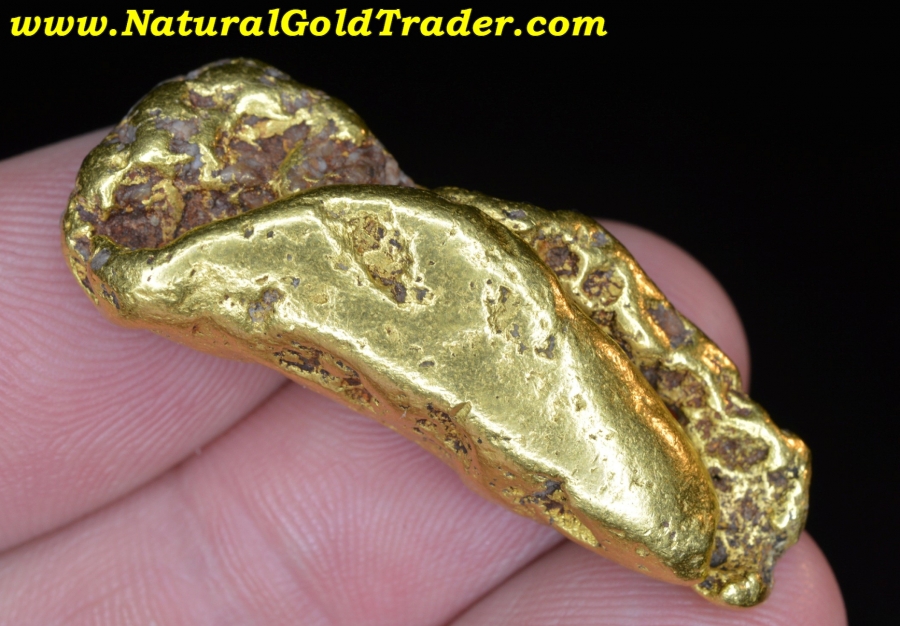 737 Natural Gold Nugget Australian .53 Grams Genuine