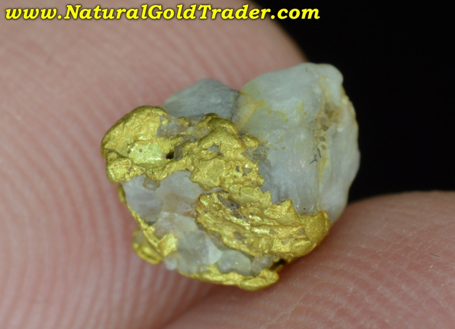 .94 Gram Natural California Gold & Quartz Specimen