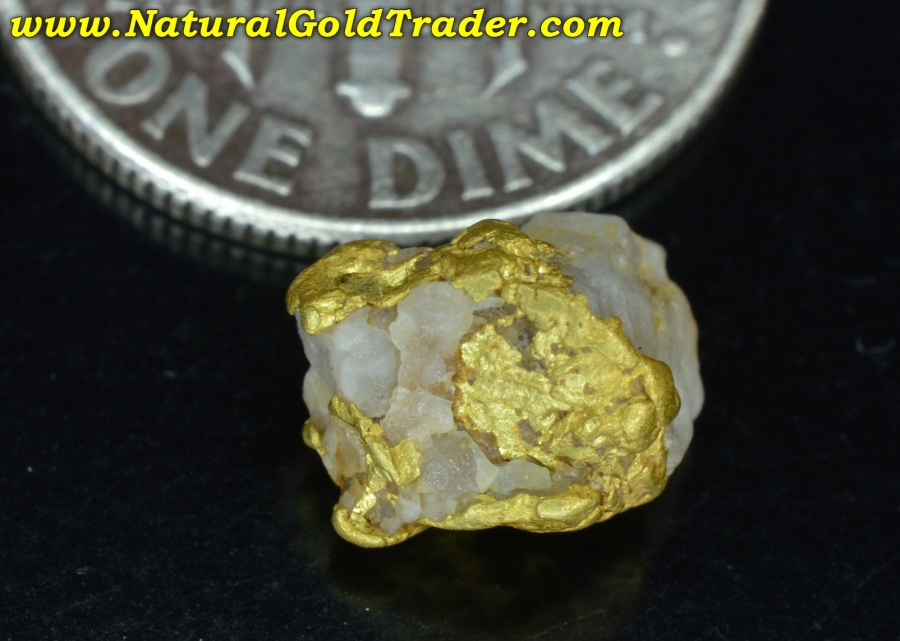 .94 Gram Natural California Gold & Quartz Specimen